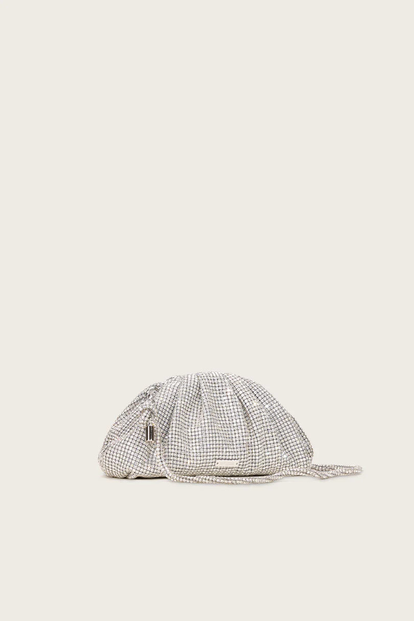 Cult Gaia - Jaala Crystal-Embellished Mini Clutch Bag (removable strap)
