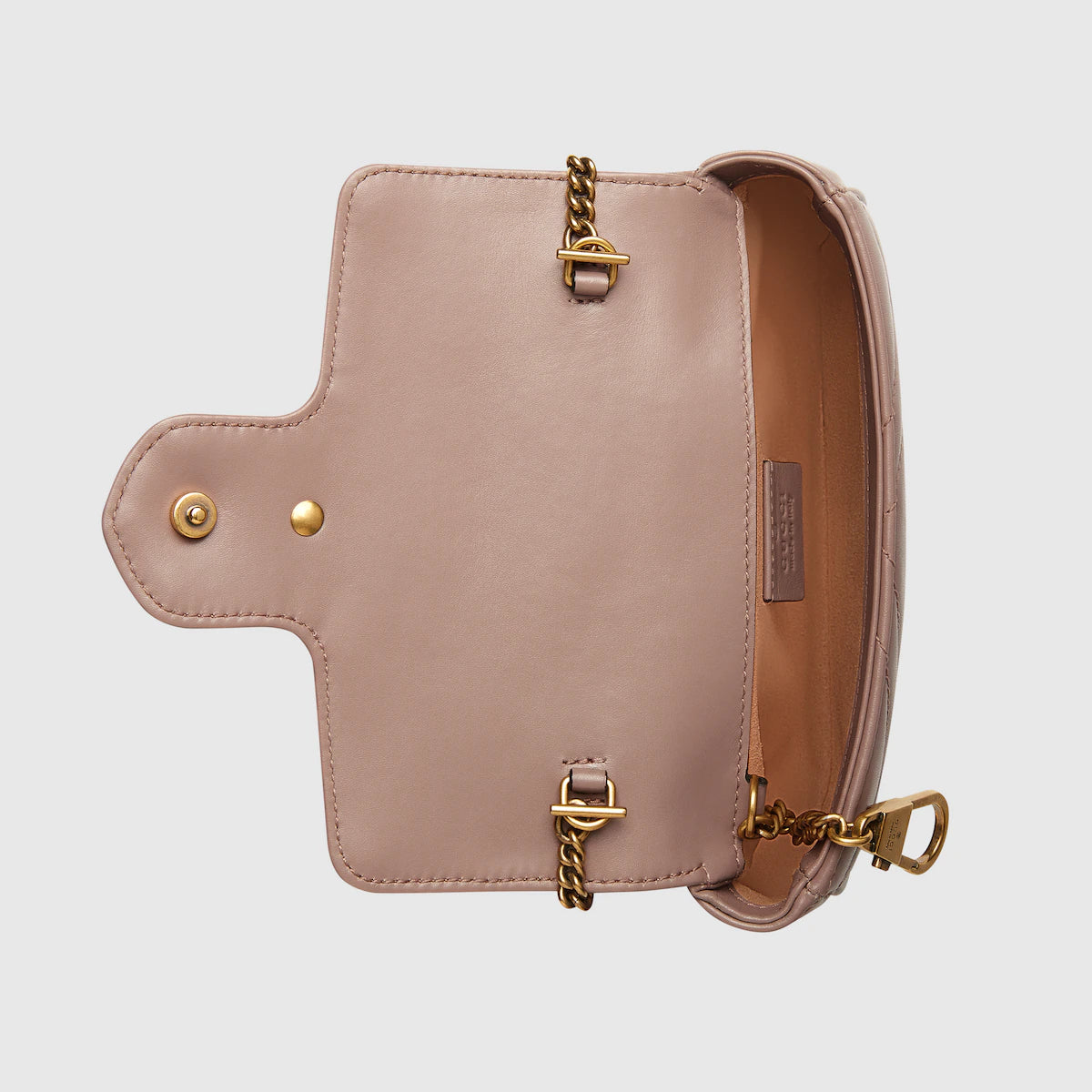 Handbag Rental Handbag Hire Sydney Gucci Super Mini GG Marmont Calfskin Beige