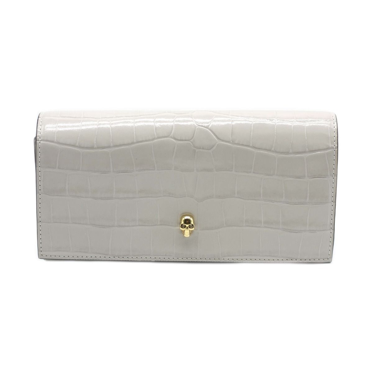 Alexander McQueen Embossed Leather Bag (removable strap)