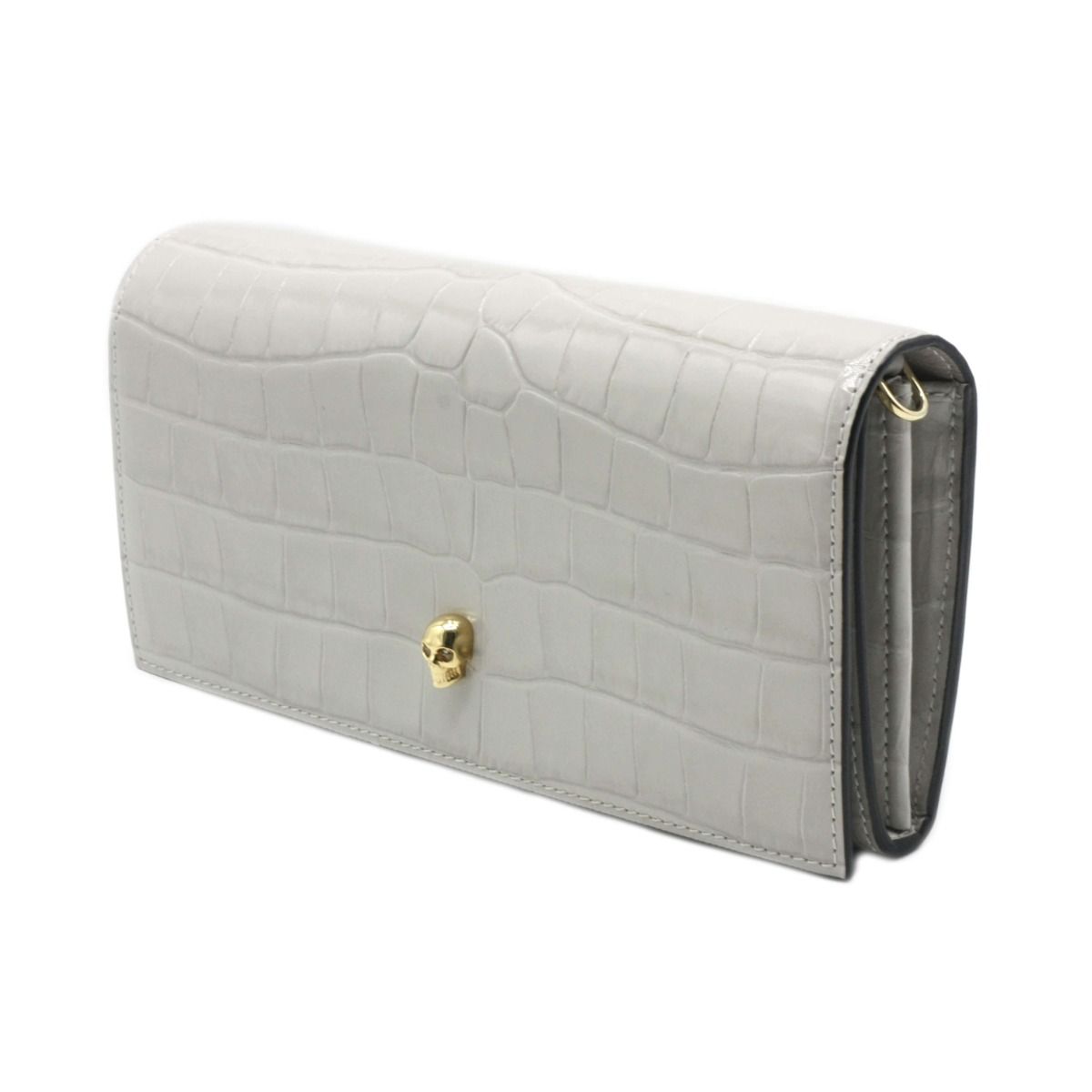 Alexander McQueen Embossed Leather Bag (removable strap)