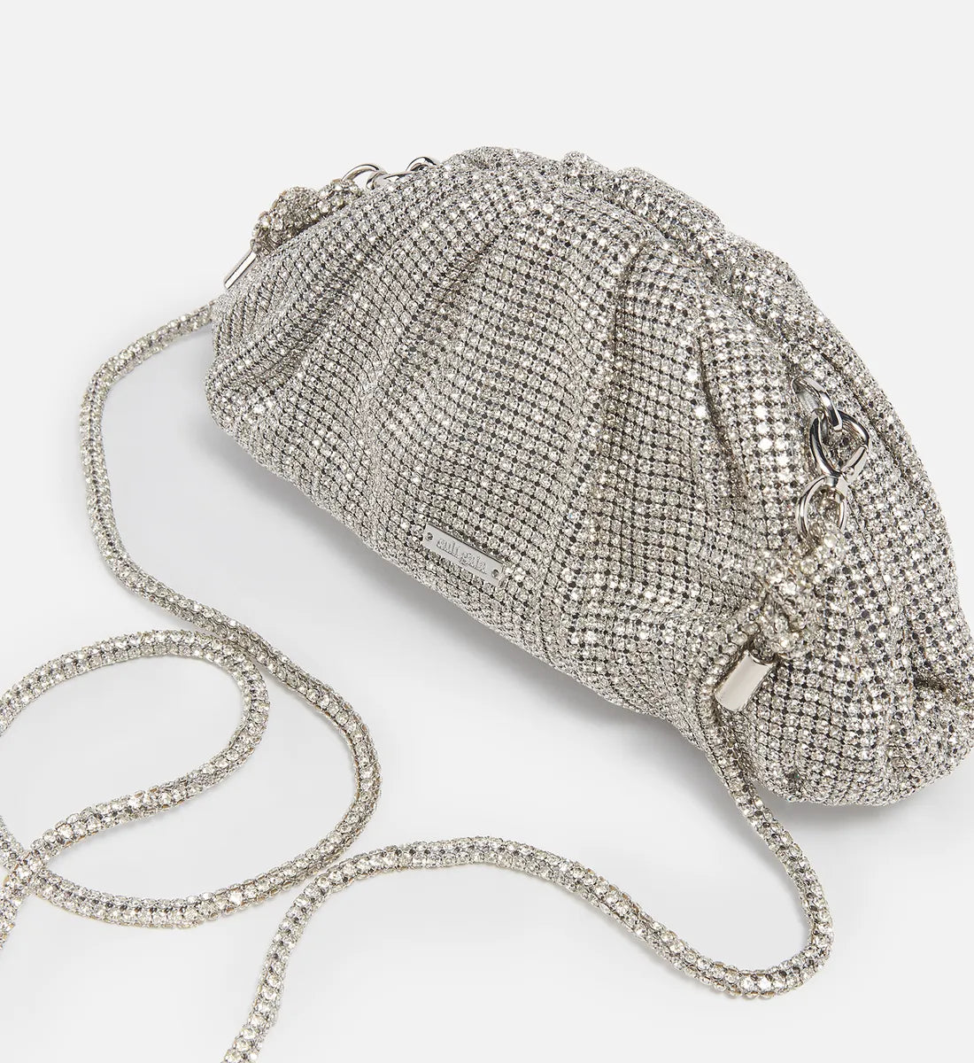 Cult Gaia - Jaala Crystal-Embellished Mini Clutch Bag (removable strap)