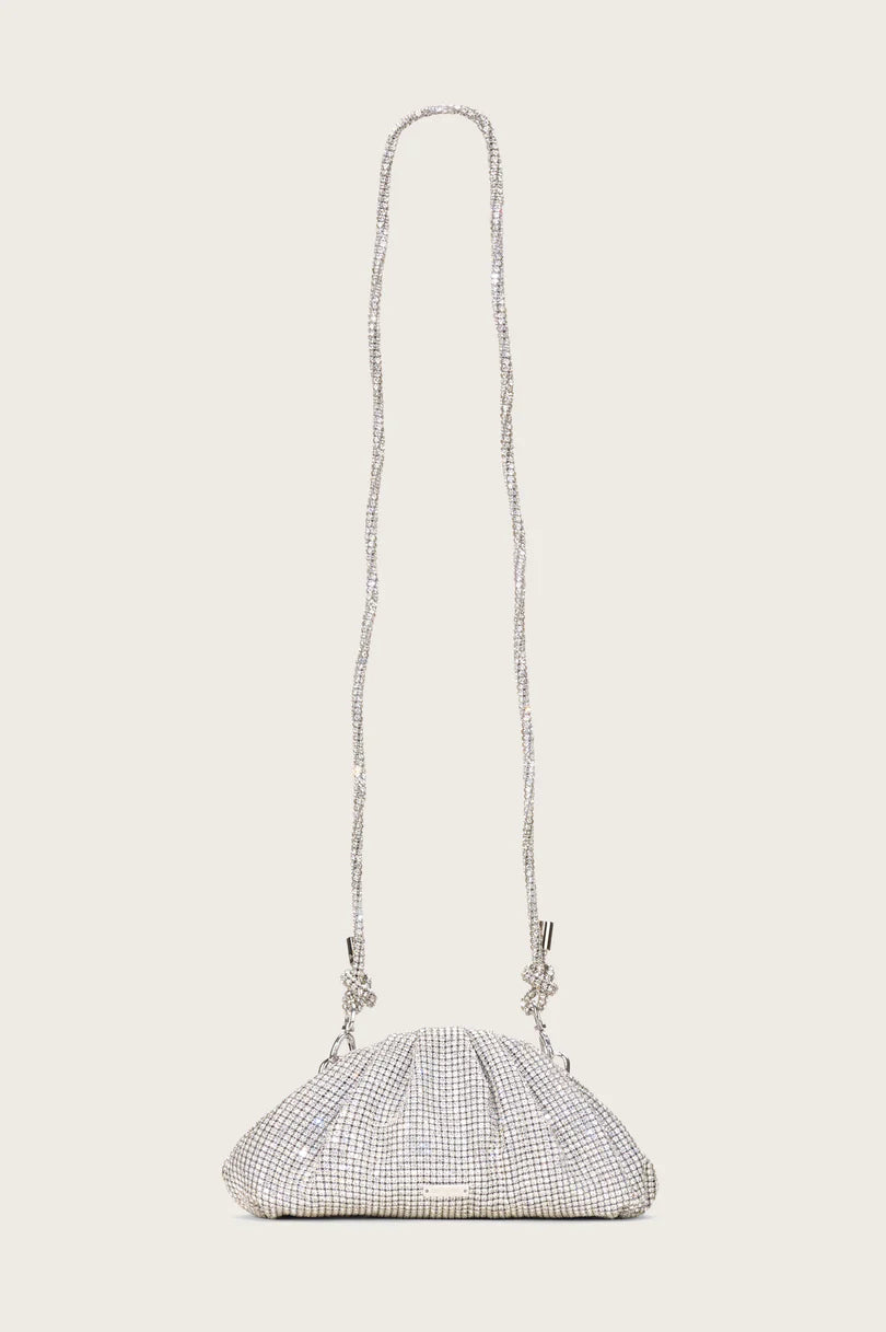 Cult Gaia - Jaala Crystal-Embellished Mini Clutch Bag (removable strap)